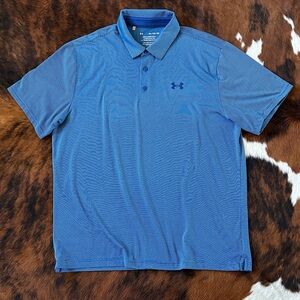 Under Armour Men's Polo in Rich Blue